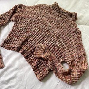 FOREVER 21+ Plus Size Cropped Turtleneck Sweater